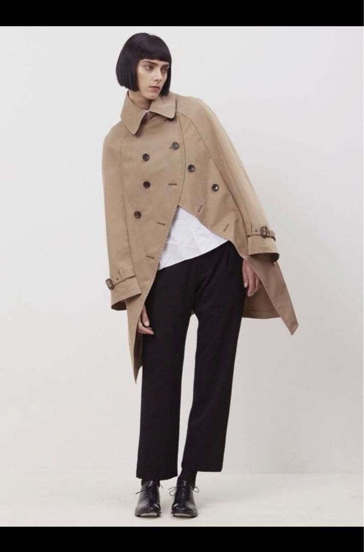 ジュンヤワタナベCOMME des GARCONS 再構築 トレンチポンチョ
