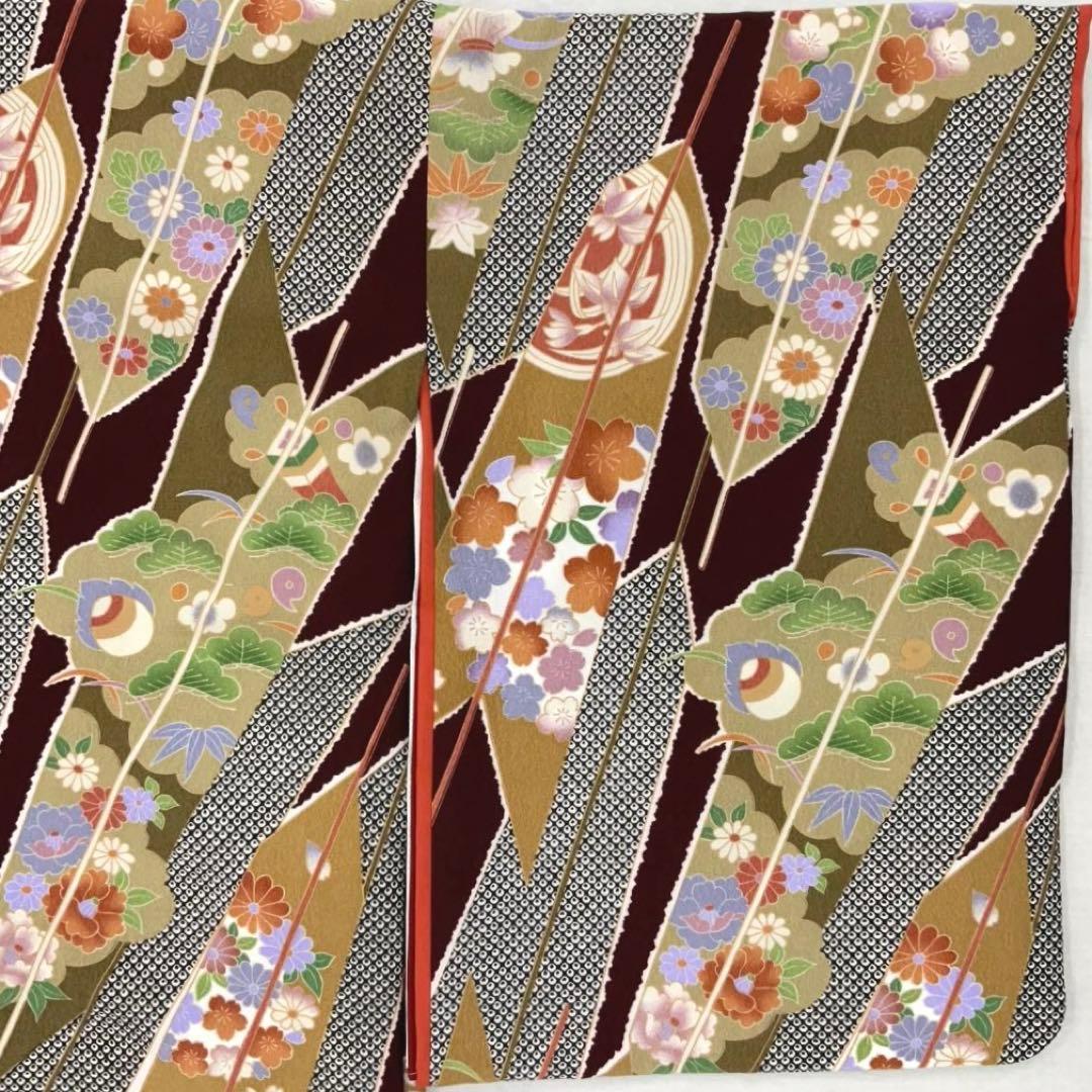 七五三 ５歳 男児 羽織・着物セット 57cm 男の子 レンタル処分品