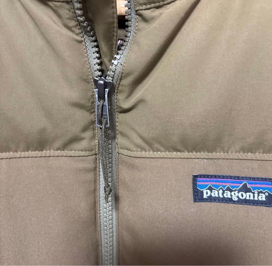 人気カラーpatagonia カーキ Bivy Down Jacket メンズM