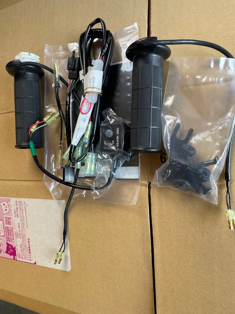 スーパーカブja44グリップ ヒーターキット新品 08T70-K88-J01