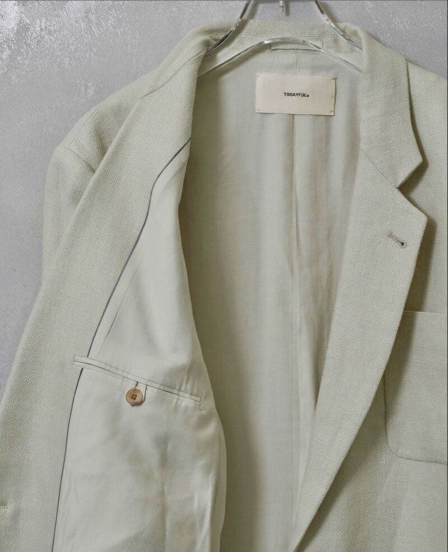 ジャケット・アウター TODAYFUL Boyfriend Linen Jacket 38