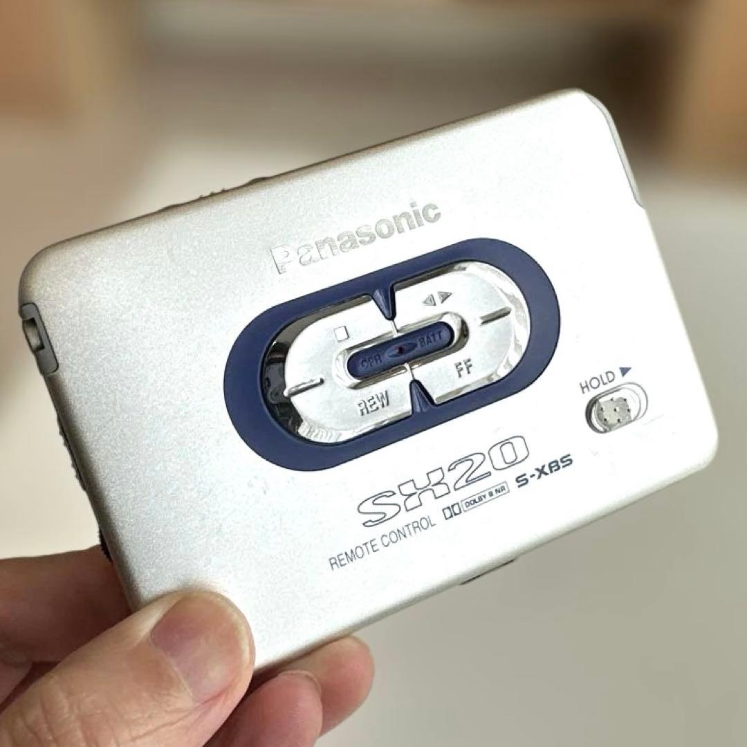 【美品DE修復品】Panasonic カセットプレーヤー RQ-SX20