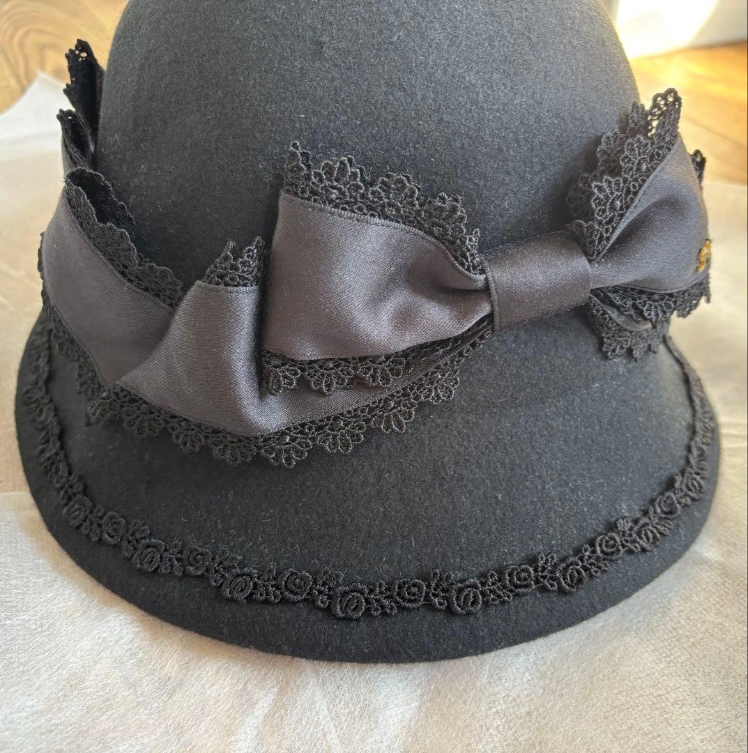 イノセントワールド　リボンクロッシェハット