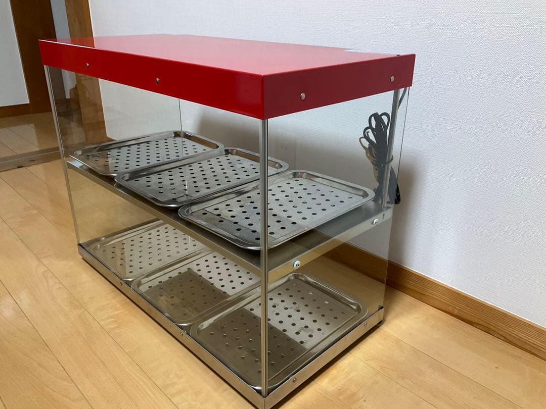 【送料無料】ホットショーケース 2段PRO-62HG 業務用 保温ショーケース