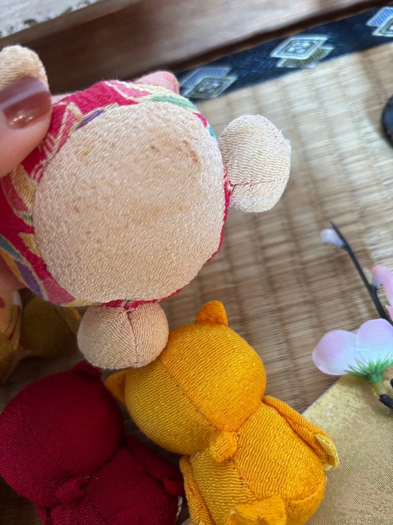 雛人形　ひな人形　猫　フクロウ