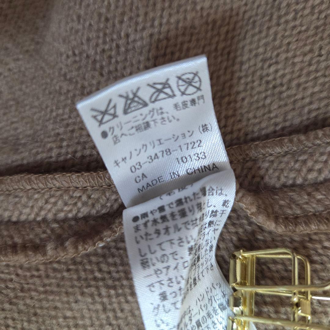 ★angel様★Coomb luxe/ベスト/ポンチョ/フォックスファー/カシミ