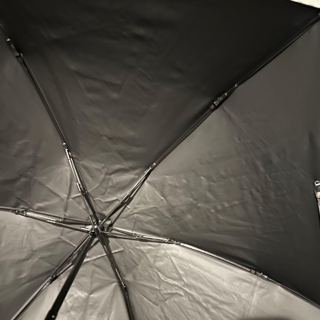 サンバリア100☆折りたたみ日傘3段折/ ストライプ