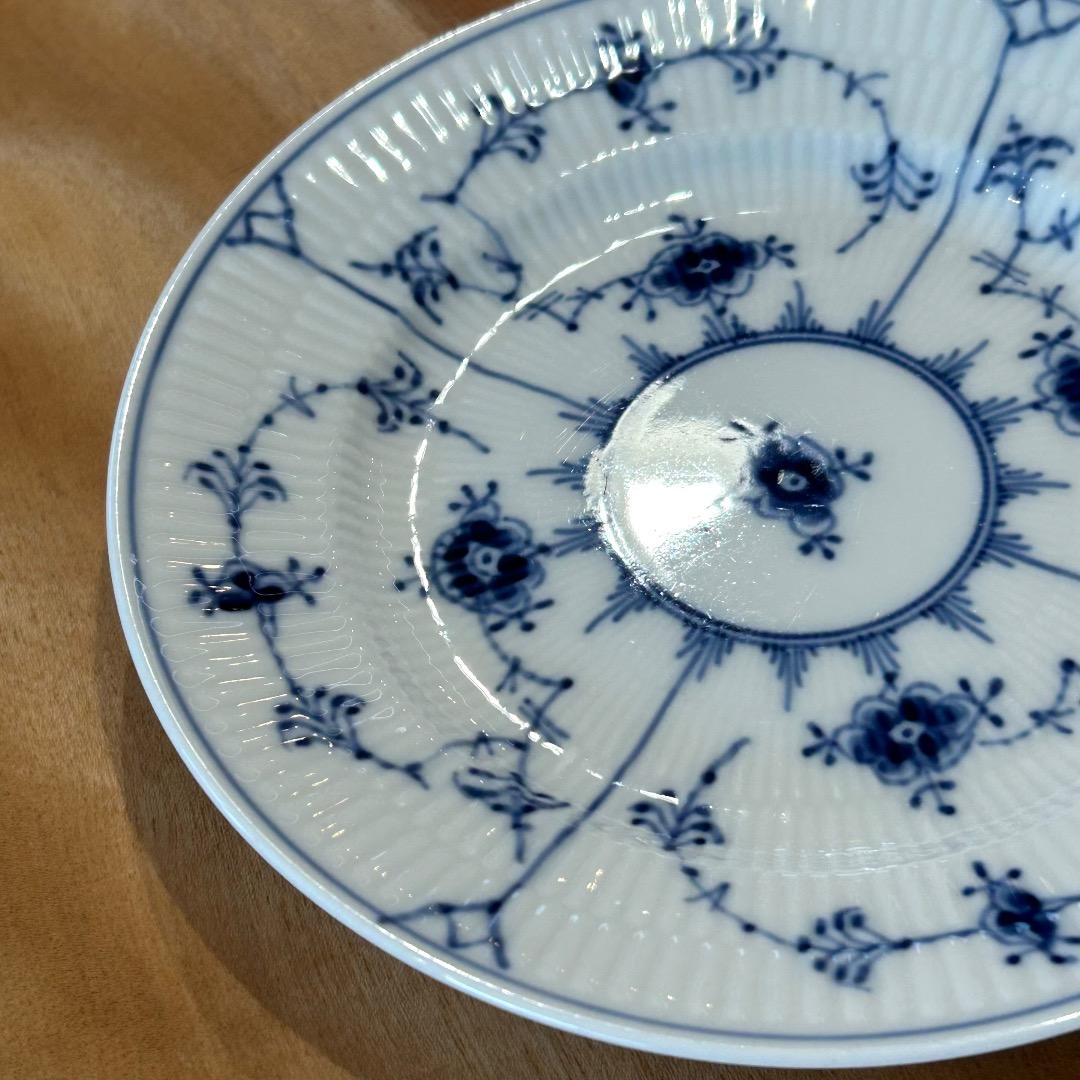 ロイヤルコペンハーゲン★プレイン★17cmケーキ皿★2枚組★美品