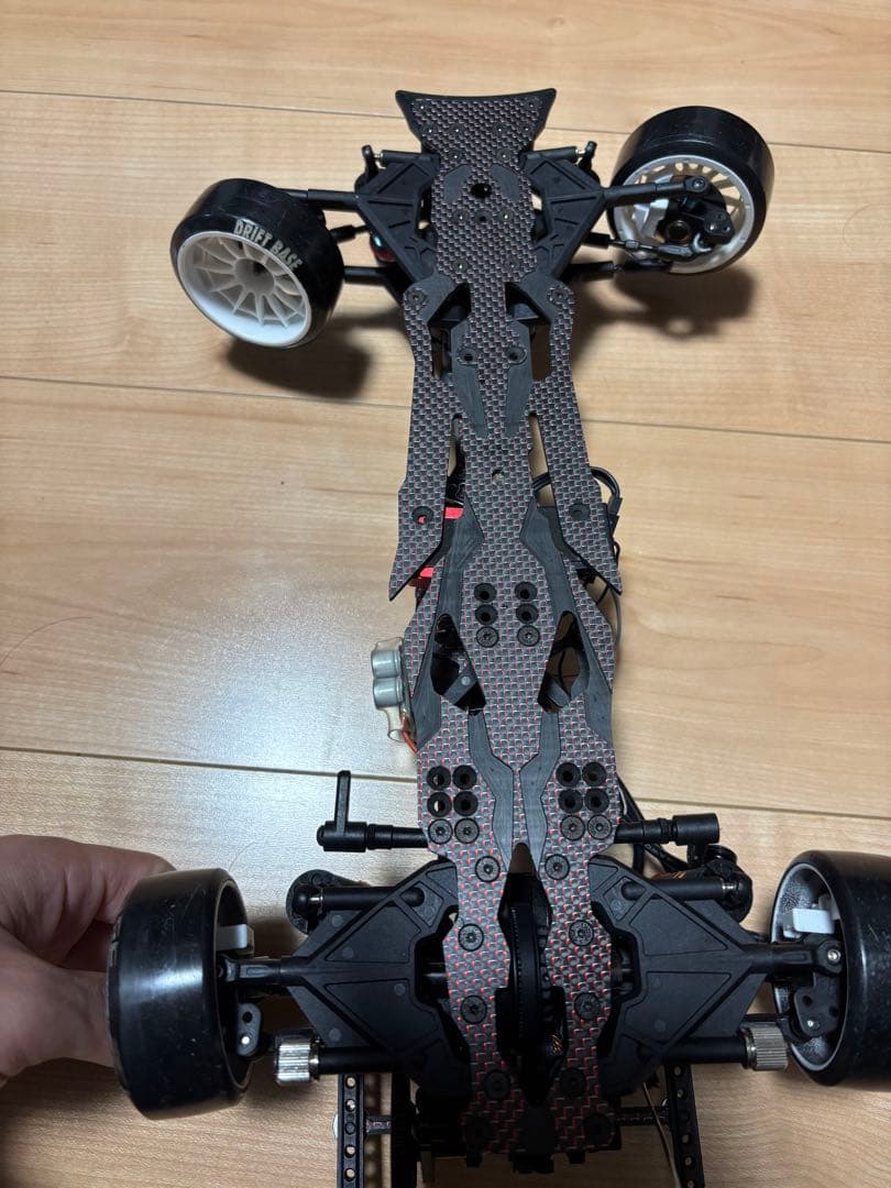 3レーシングサクラD6レッドカーボンメカ無し。メカ付きもご相談ください。