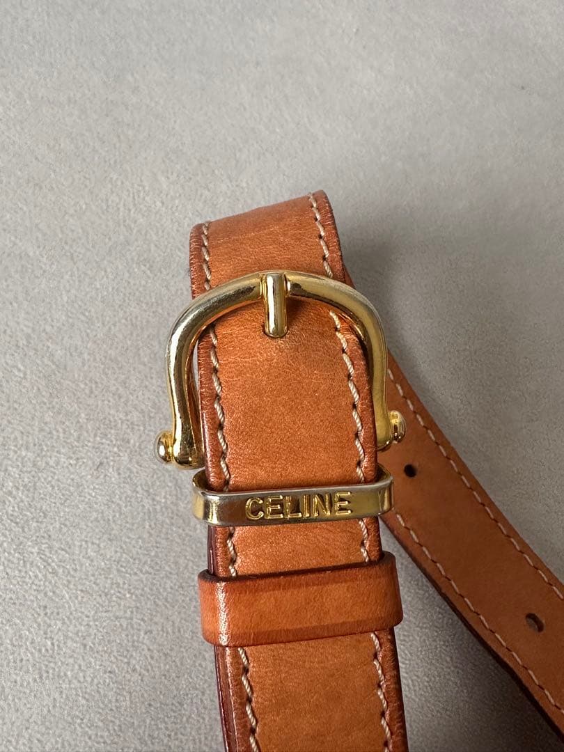 レア！セリーヌ　マカダム　ショルダーバッグ　ビンテージ　オールドセリーヌ