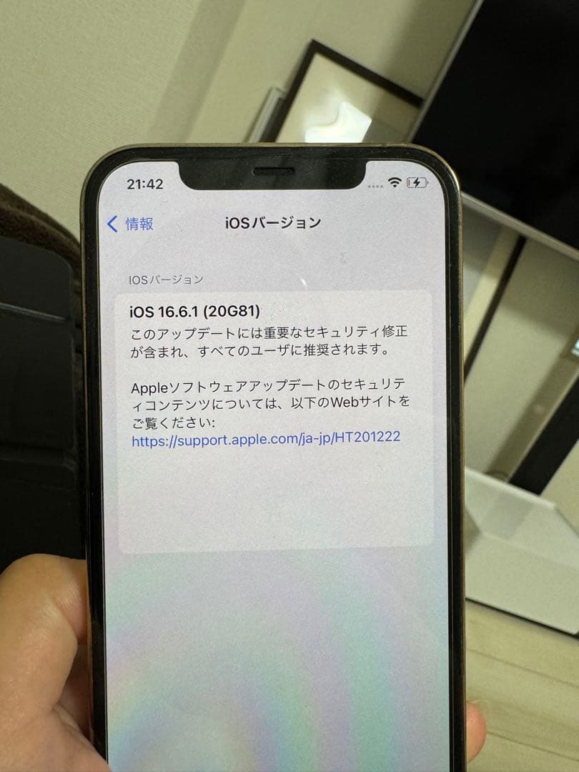 iPhone 12 pro ゴールド 256 GB docomo