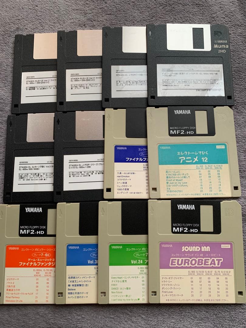 エレクトーンの楽譜　11冊