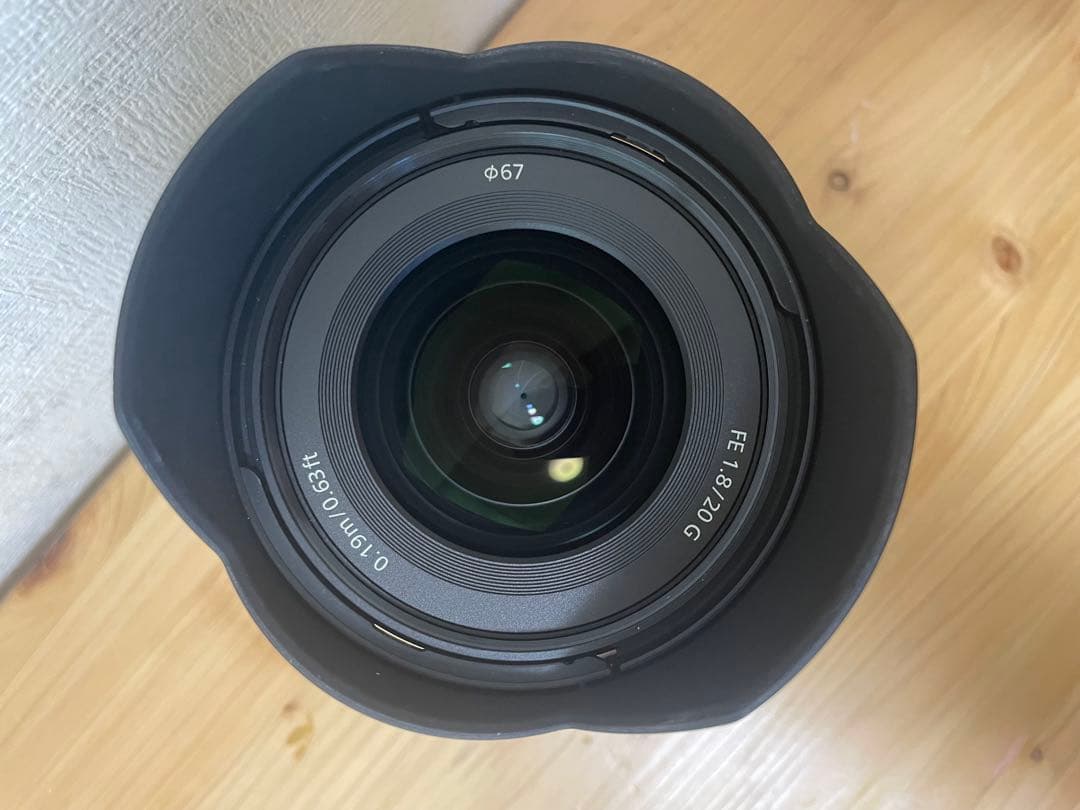 Sony FE 1.8/20 G レンズ　【SEL20F18G】