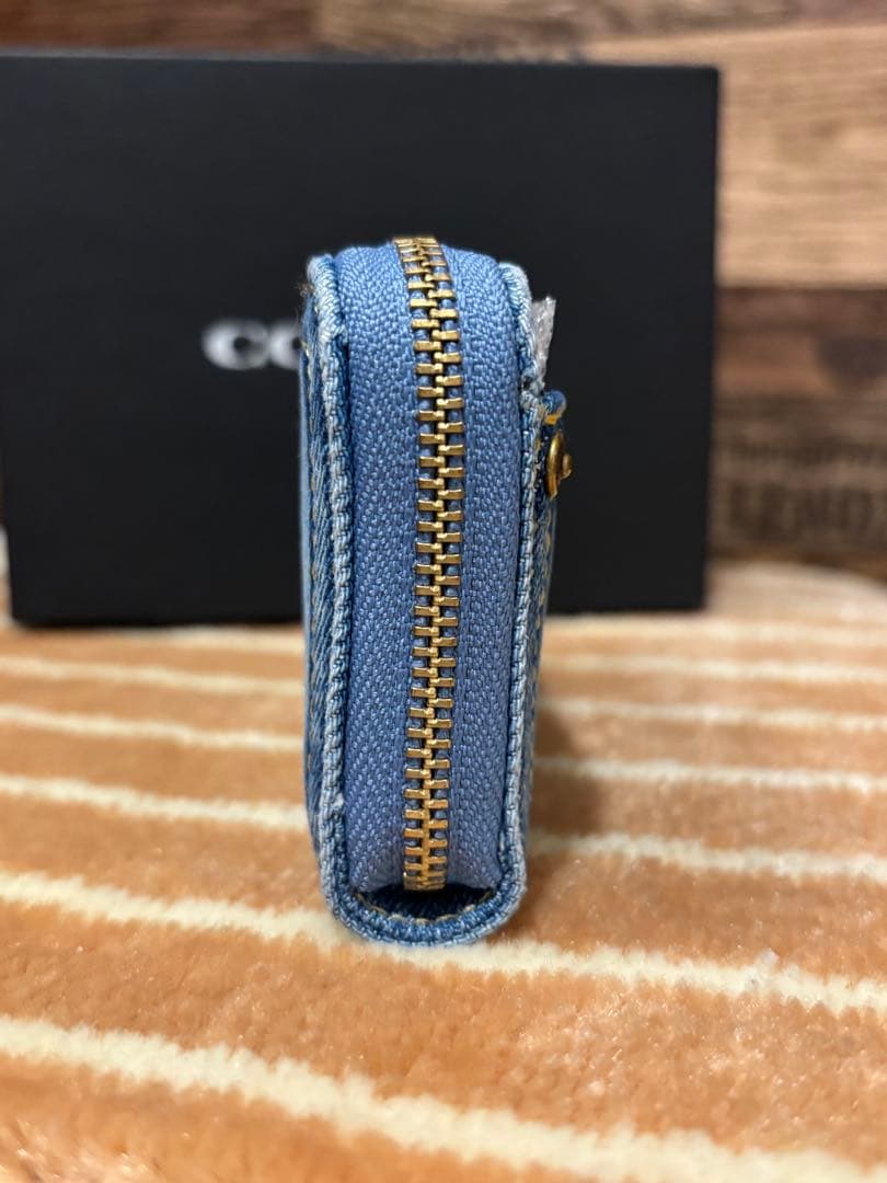 タコスケ様COACH スモールジップアラウンドカードケース　ケース