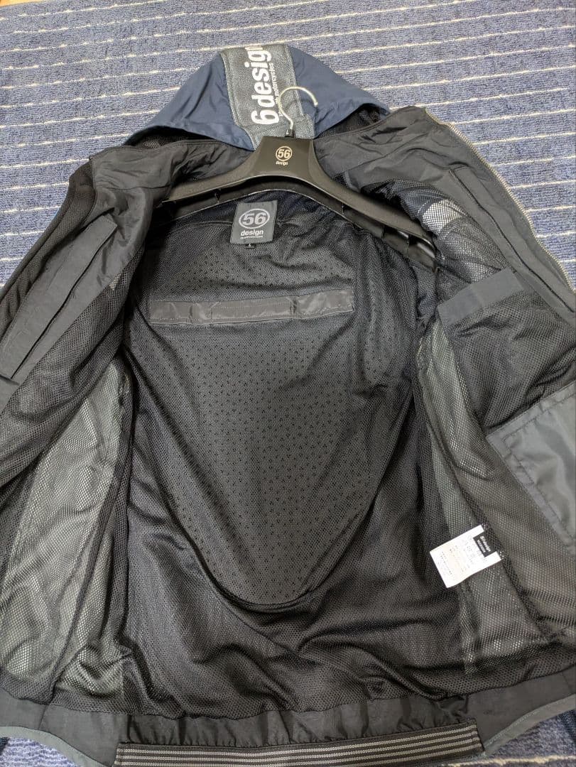 56design バイク用メッシュジャケット フード付き