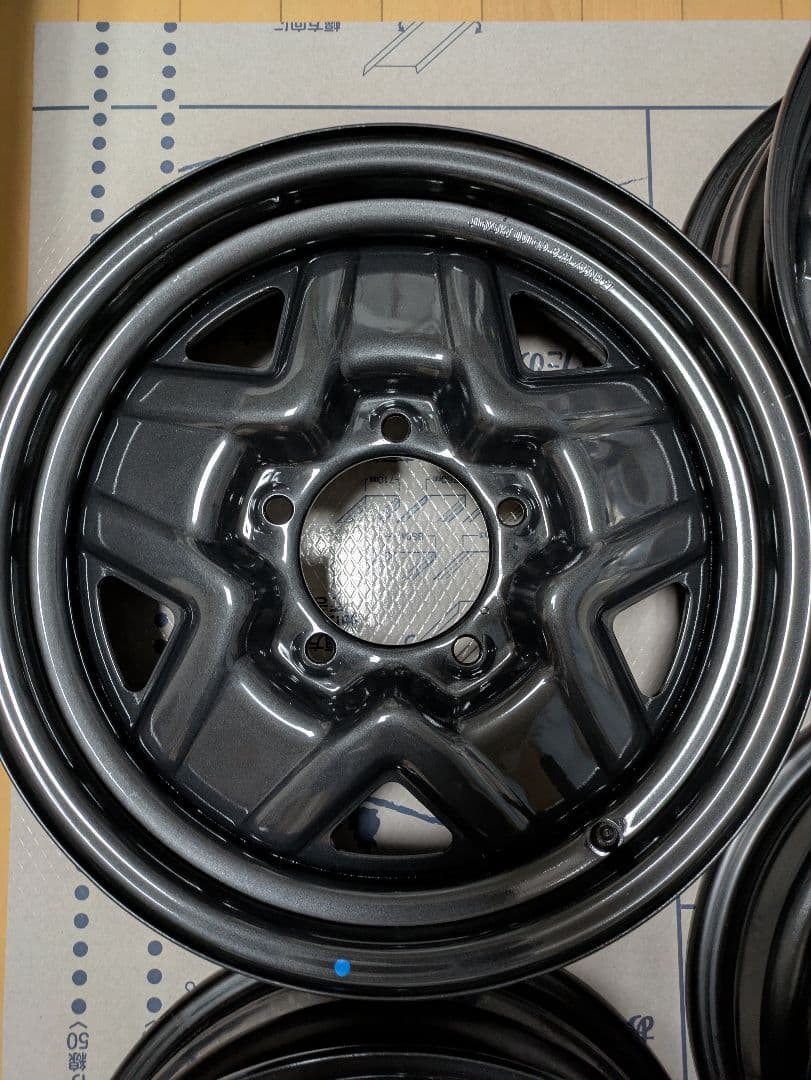 新車外し JB64 ジムニー XL XG 純正 16インチ スチールホイール