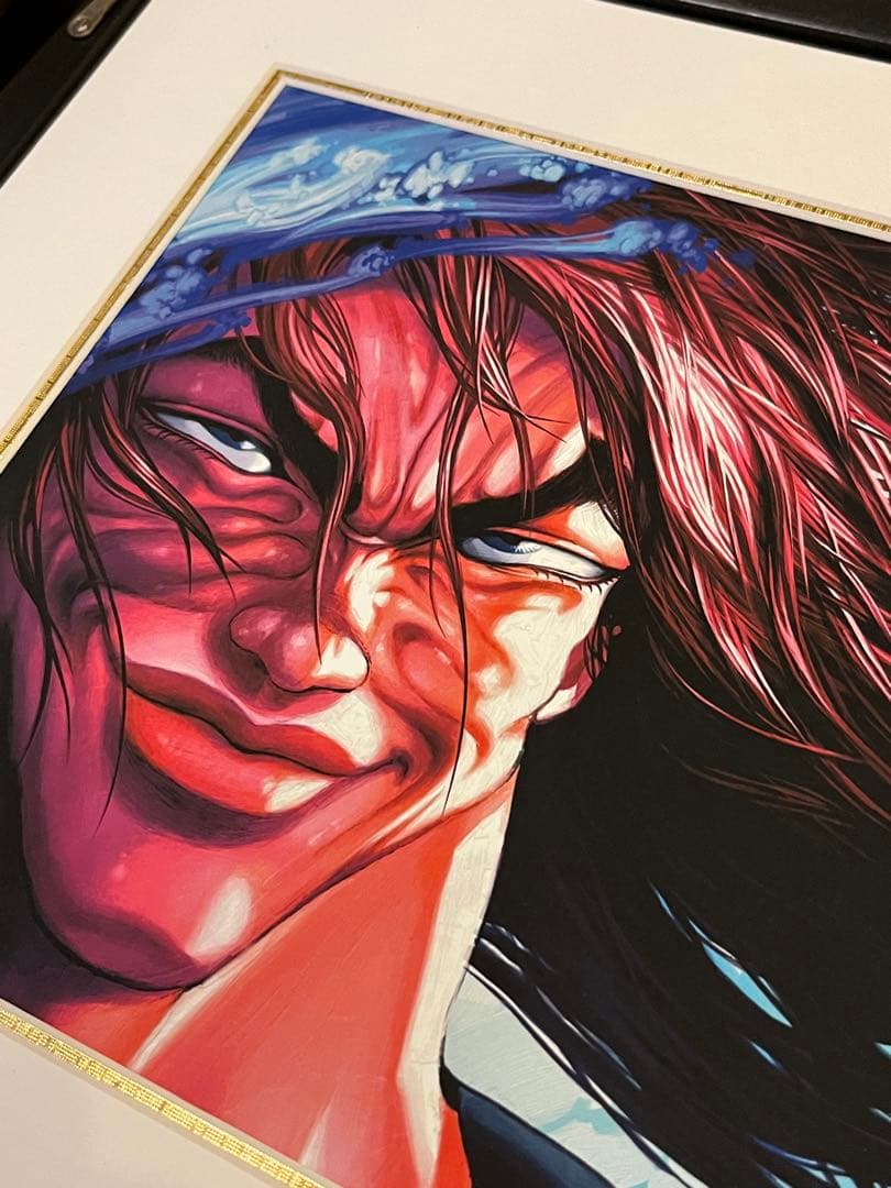 バ*ビ様 【希少】 グラップラー刃牙 板垣恵介 直筆サイン入りミストグラフ 19