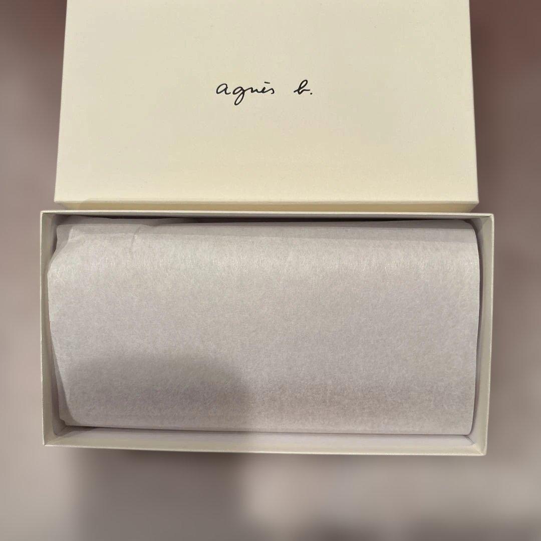 agnes.b ピンク 長財布 シンプルデザイン