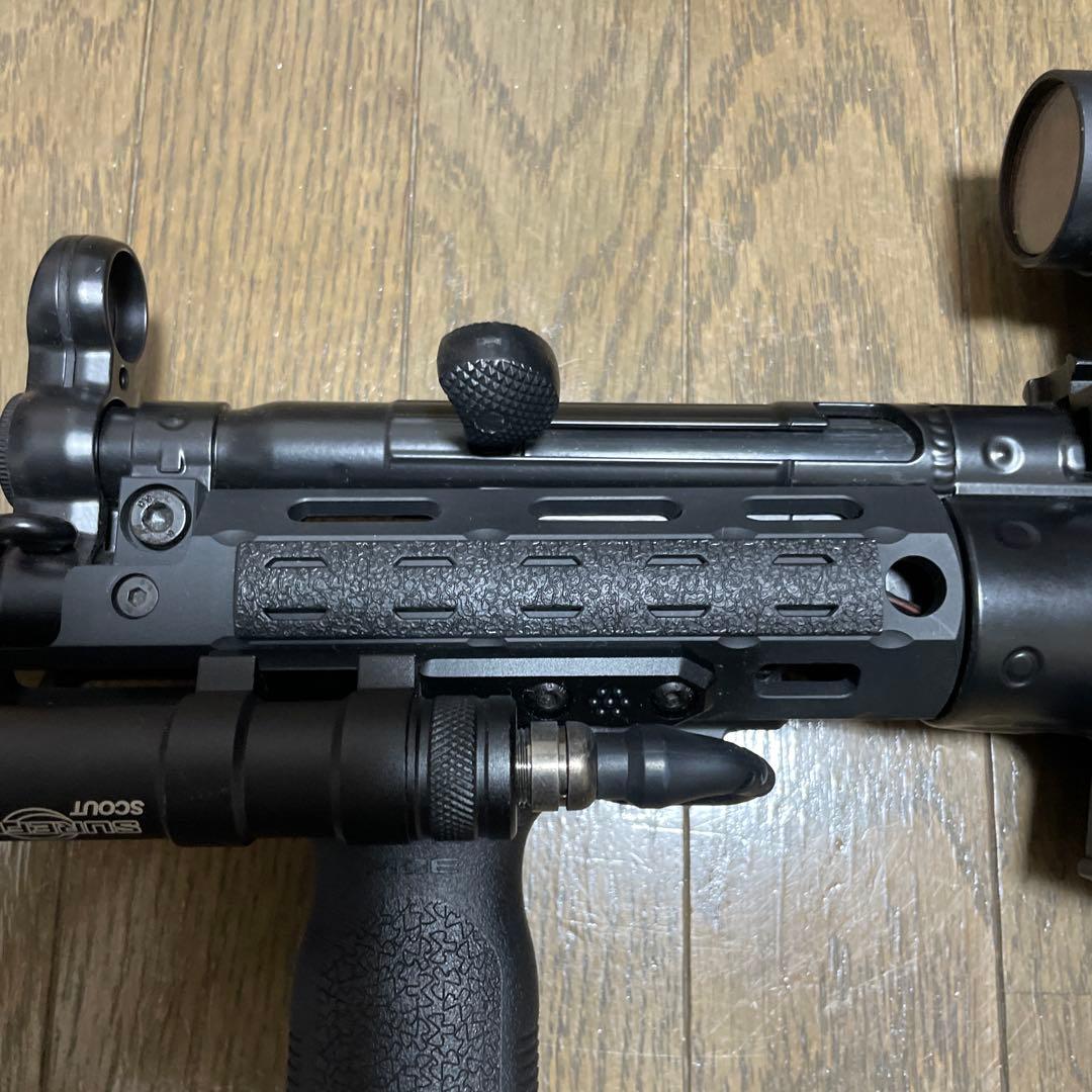 MP5 次世代電動ガン ブラック スコープ付き