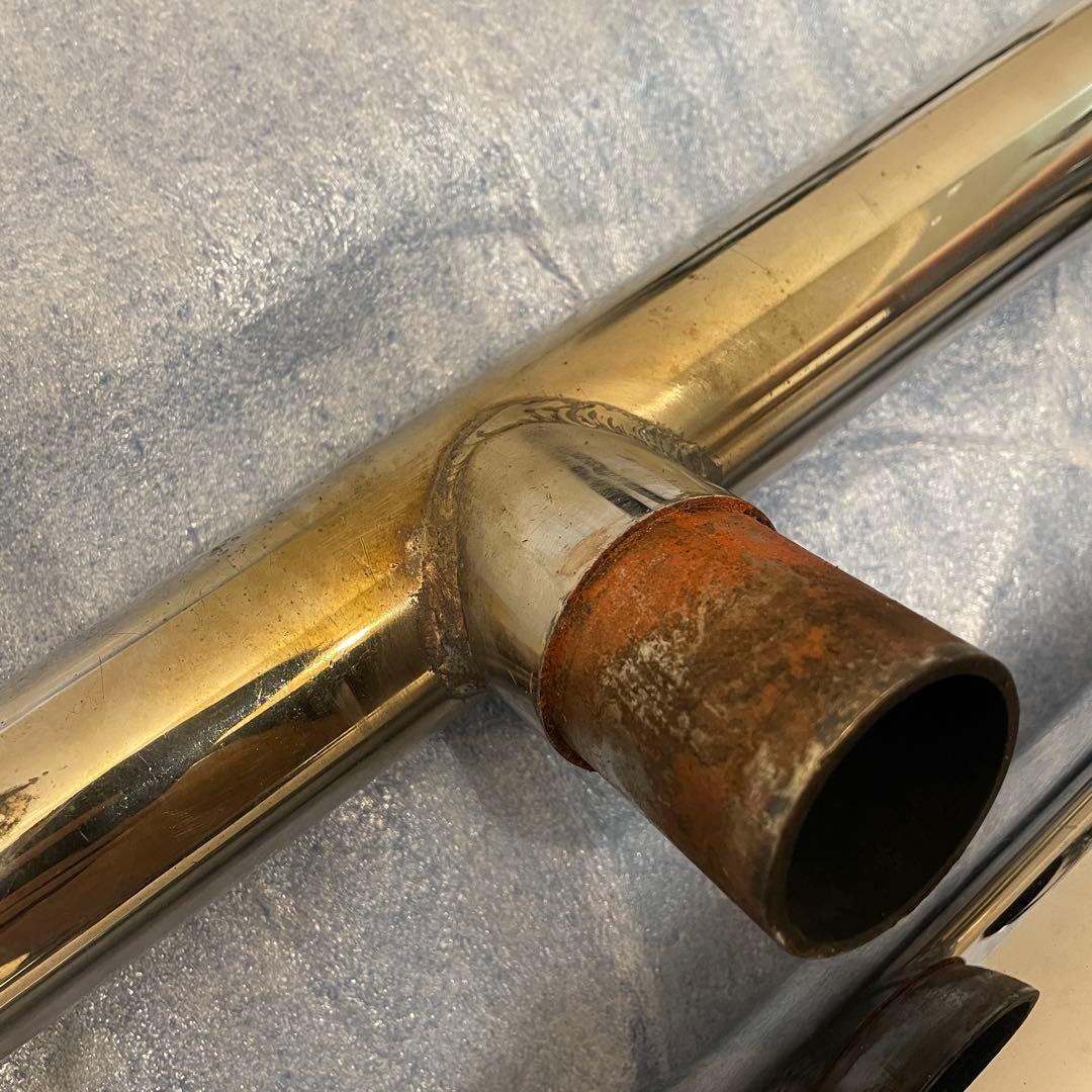 ドラッグスタークラシック400 kentec 2in1フィッシュテールマフラー