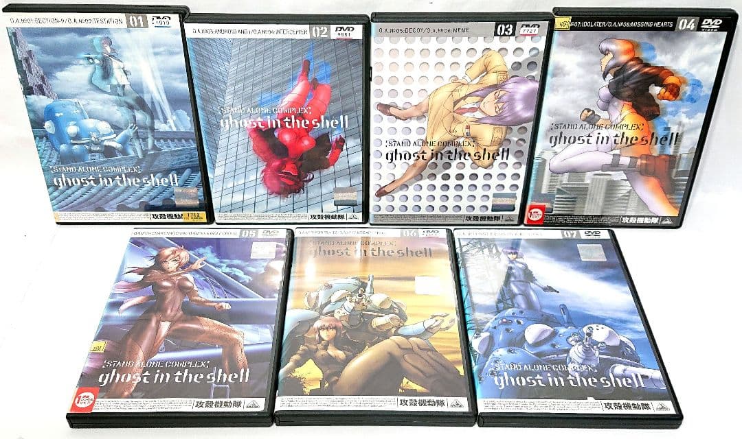 攻殻機動隊/ghost in the shell【1期+2期+劇場版】DVD
