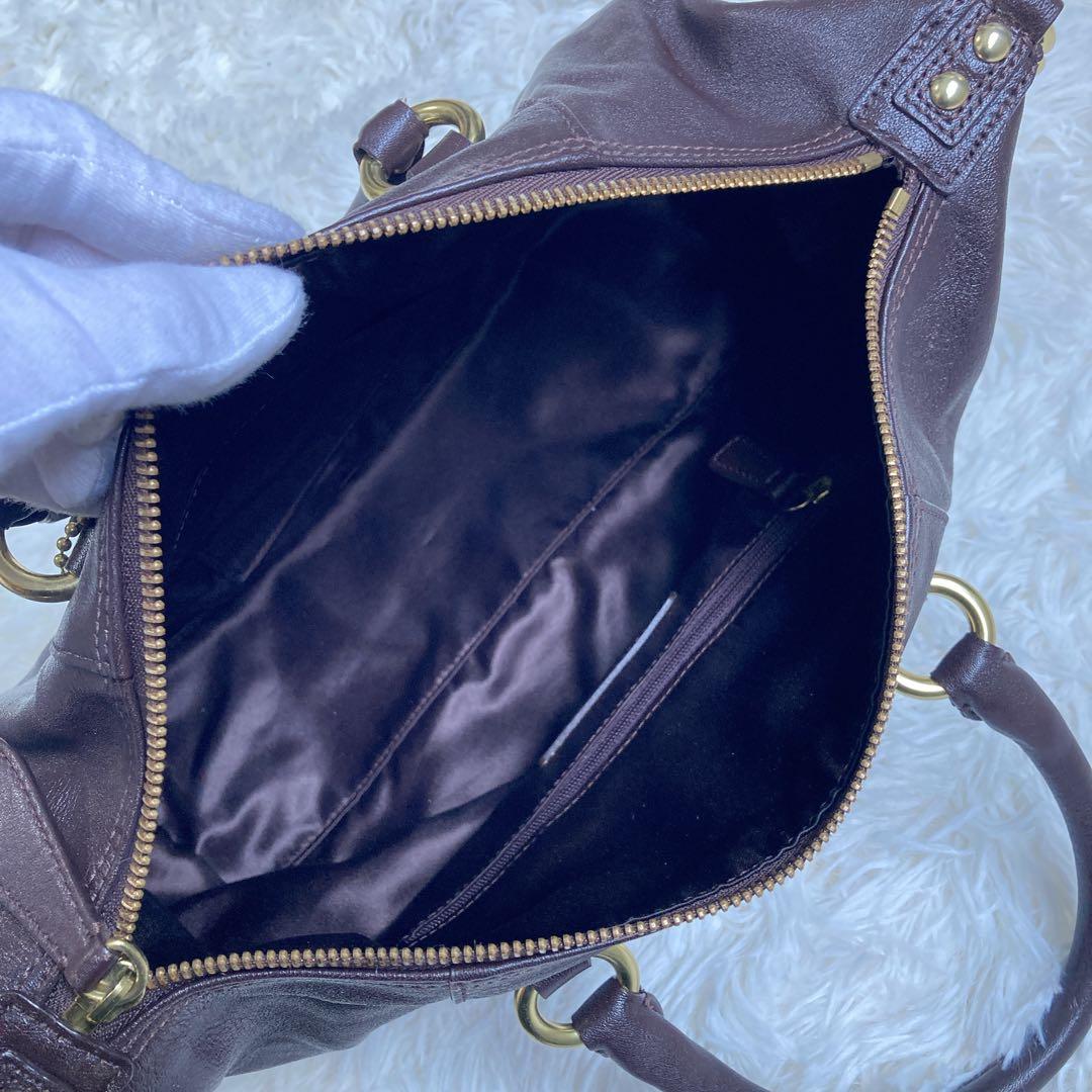 未使用級 vintage coach archive アシュレイ ミニボストン