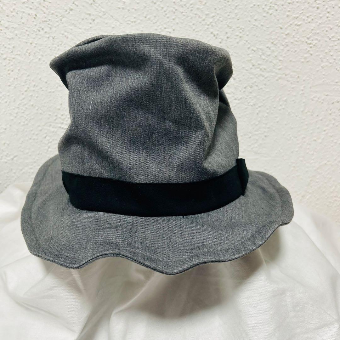 【CA4LA】グレーのカジュアルハット