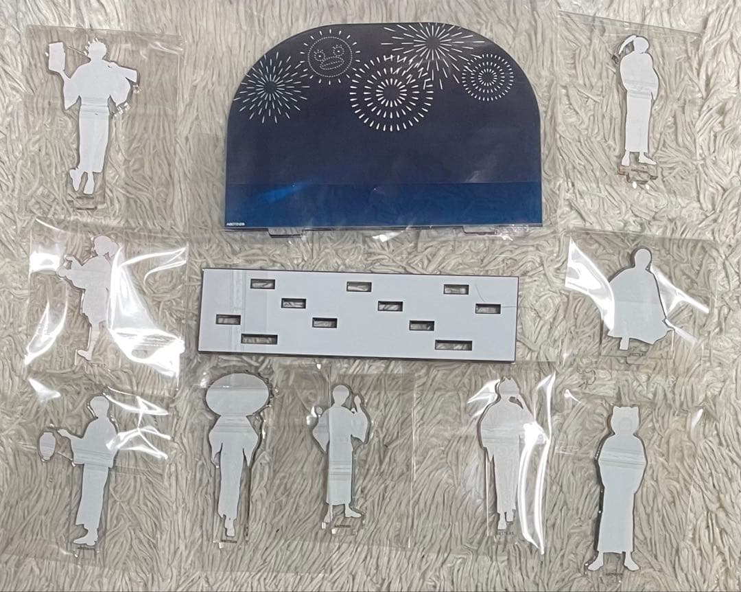 集合 アクリルジオラマ 銀魂2 掟は破るためにこそある　マルイ アクリルスタンド