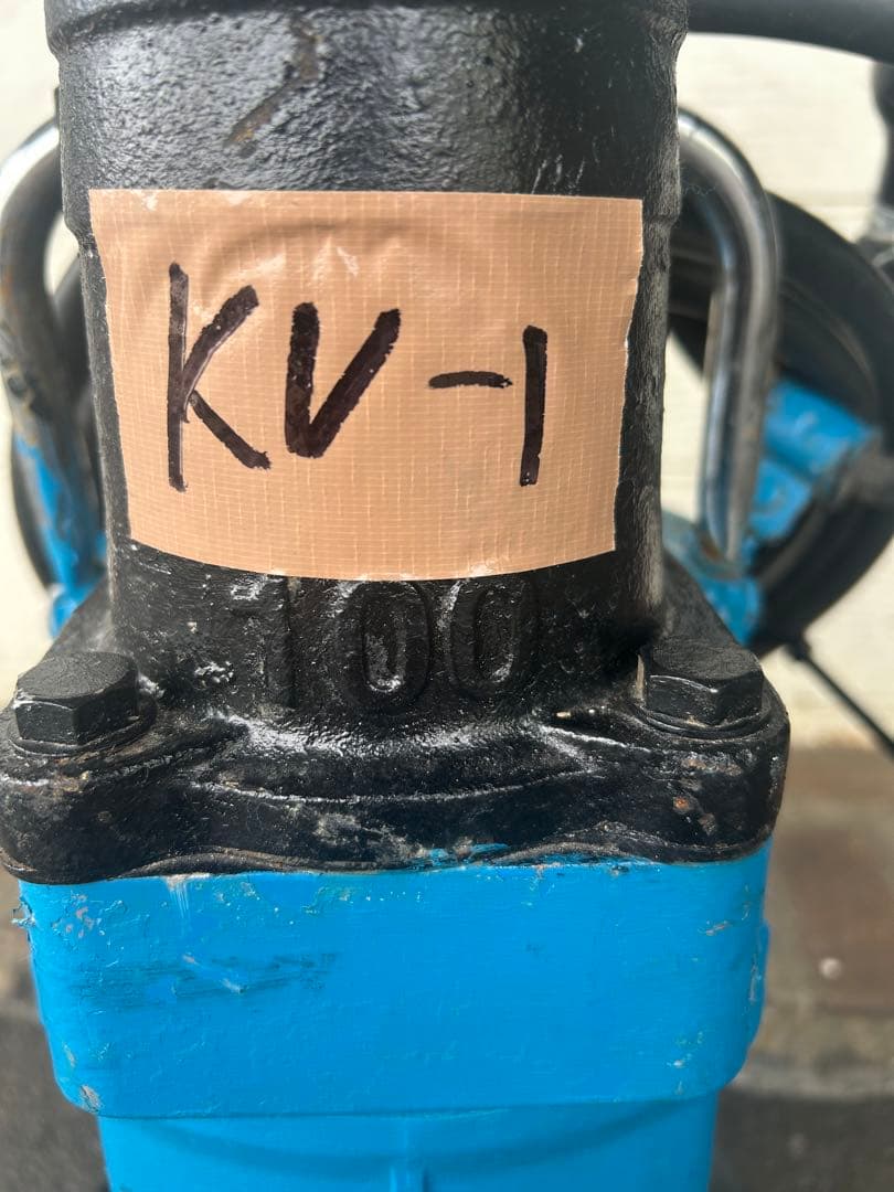 ★ツルミKTV3-55ハイスピンポンプ工事排水用5.5Kw 200V 50Hz