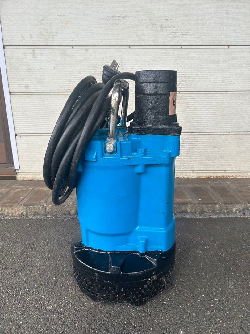 ★ツルミKTV3-55ハイスピンポンプ工事排水用5.5Kw 200V 50Hz