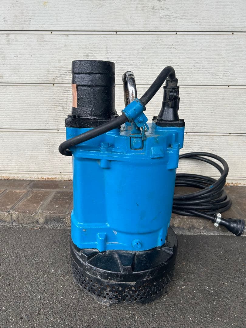 ★ツルミKTV3-55ハイスピンポンプ工事排水用5.5Kw 200V 50Hz