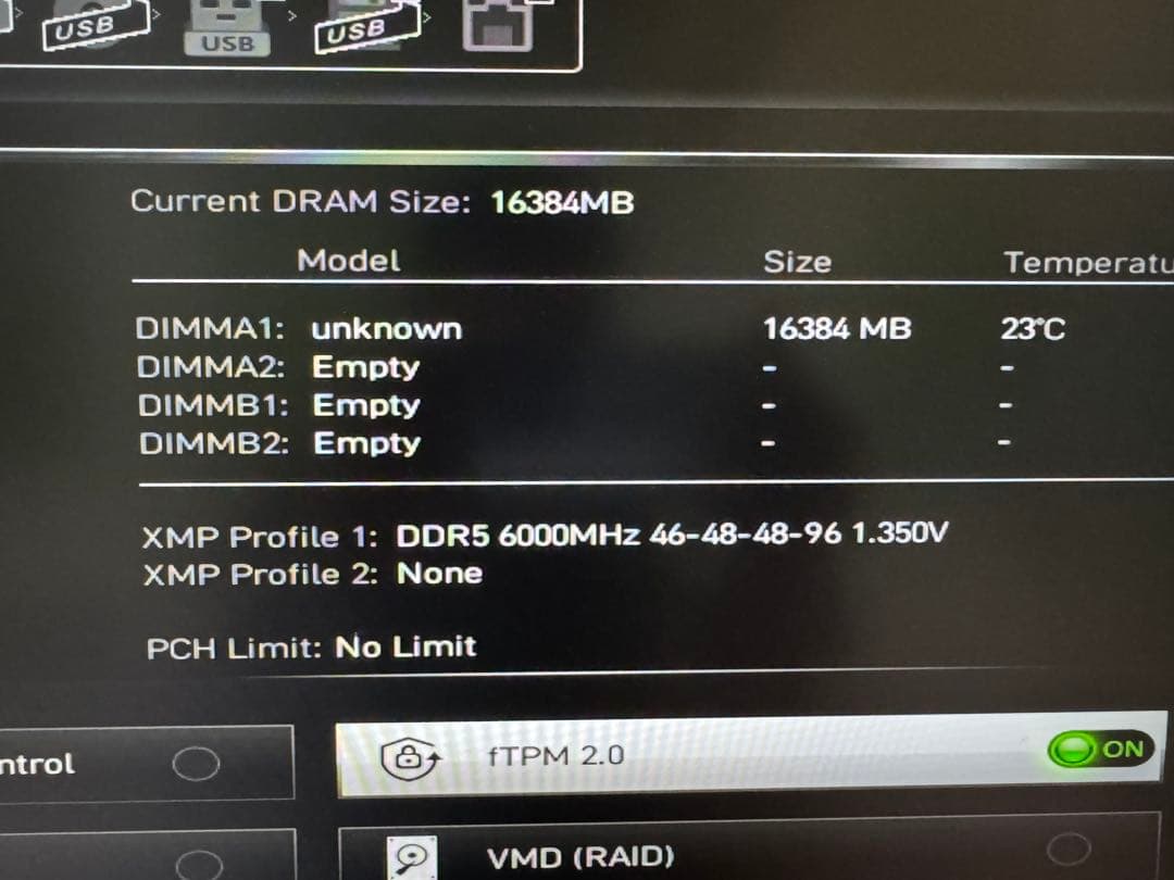 DDR5 16GB-6000MHz 2枚 訳あり