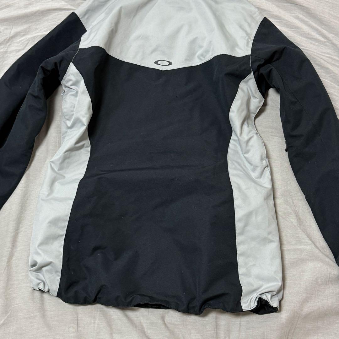 Oakley フード付きジャケット 黒/グレー スキーウェア ジャケット 冬