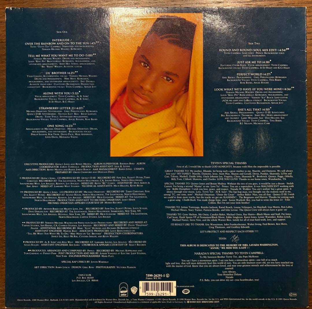 TEVIN CAMPBELL / T.E.V.I.N. レコード