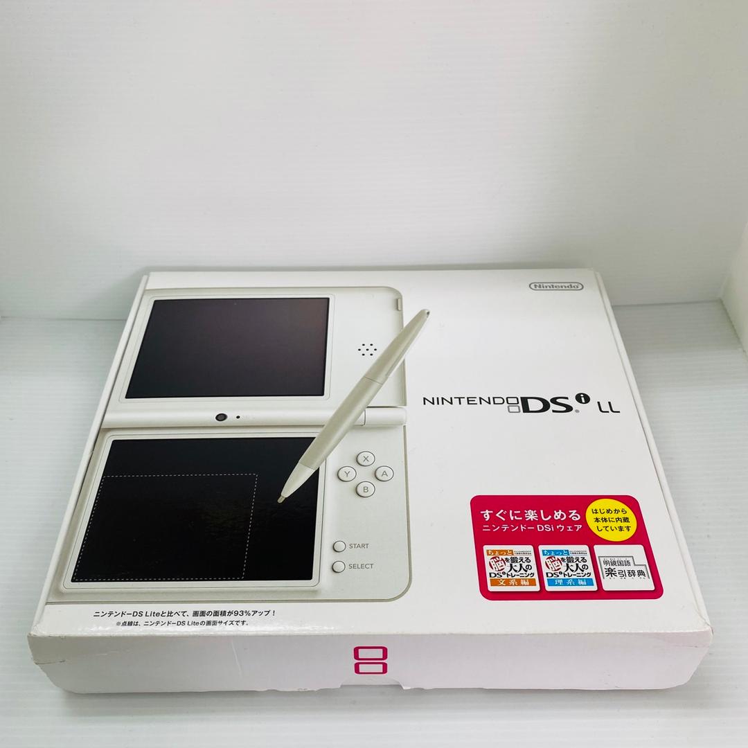 ★未使用品★極美品 ニンテンドーDSi LL ナチュラルホワイト生産終了訳