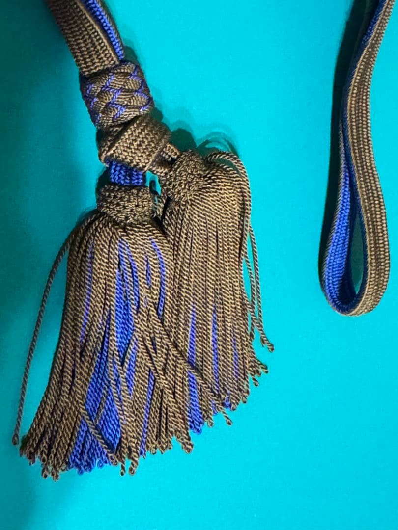 日本陸軍騎兵将校刀吊(グルメット)/尉官刀緒セット