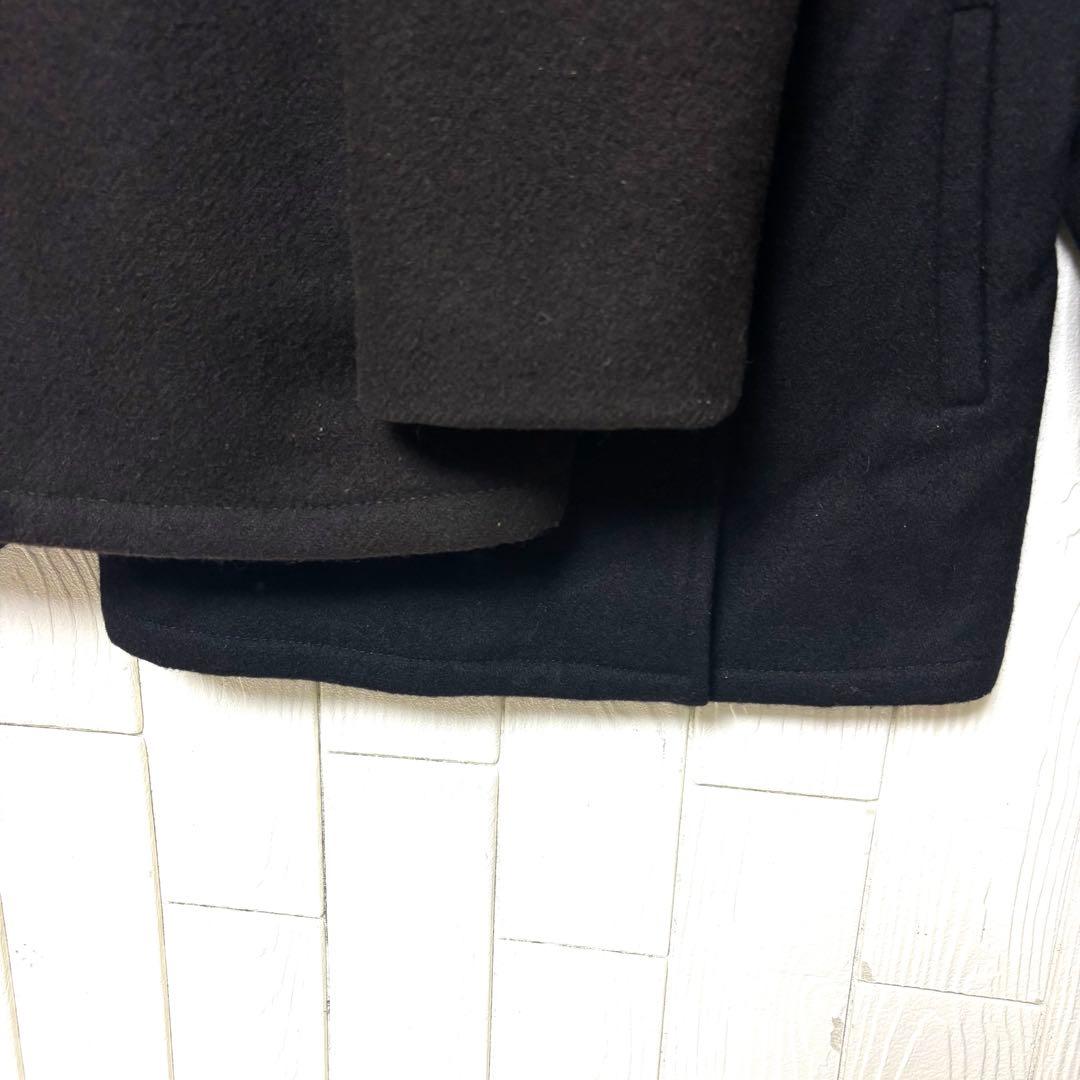 希少色 美品 USA製 SCHOTT 740N ピーコート 裏キルティング 40