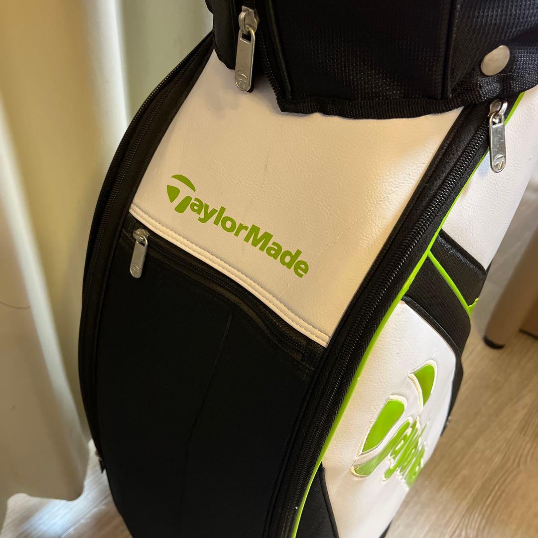 TaylorMade キャディバッグ ホワイト/グリーン