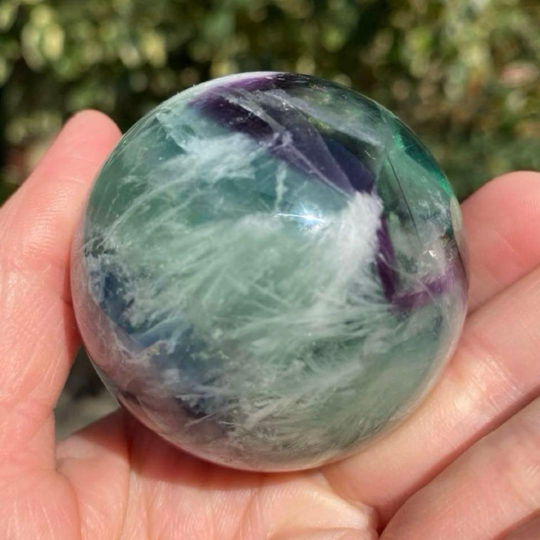 エンジェルフェザーフローライト スフィア 高品質 I