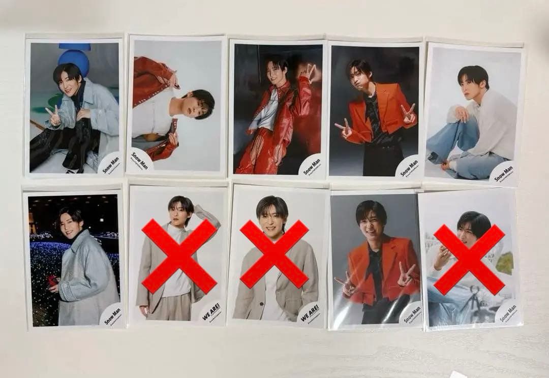 Man 目黒蓮 公式写真 95枚 まとめ売り