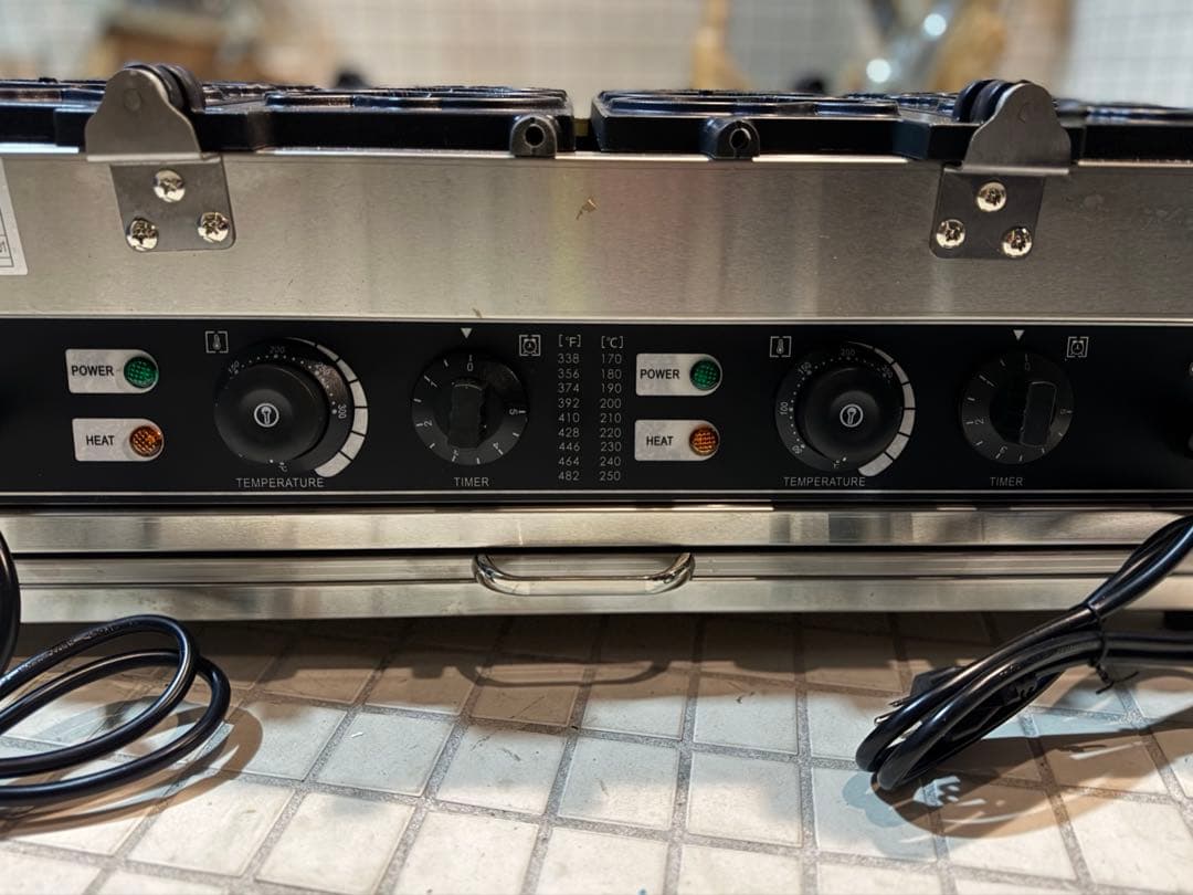 【新品未使用】業務用電気たい焼き機