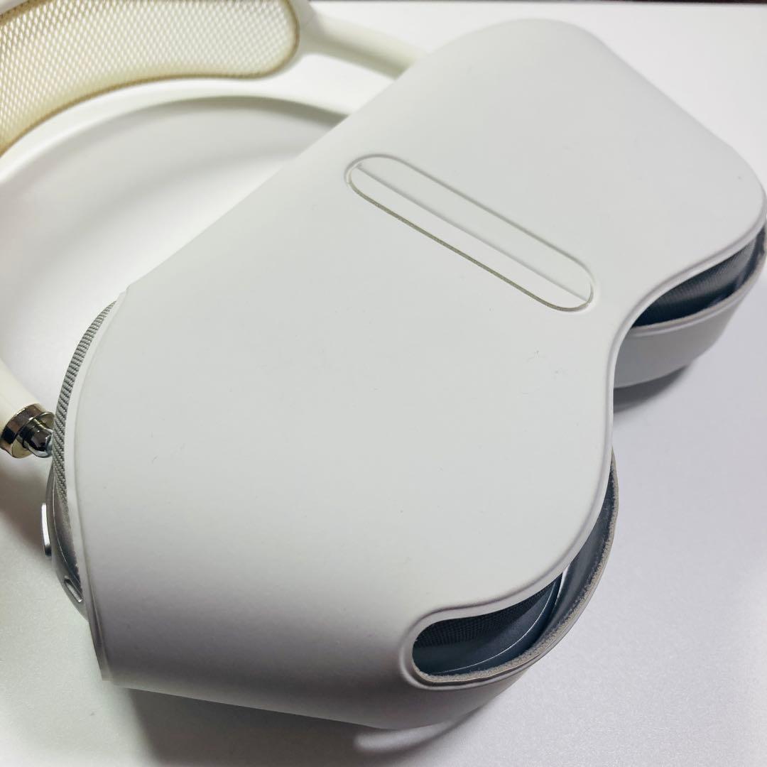 AirPods Max Lightning ライトニング　本体　カバー　シルバー
