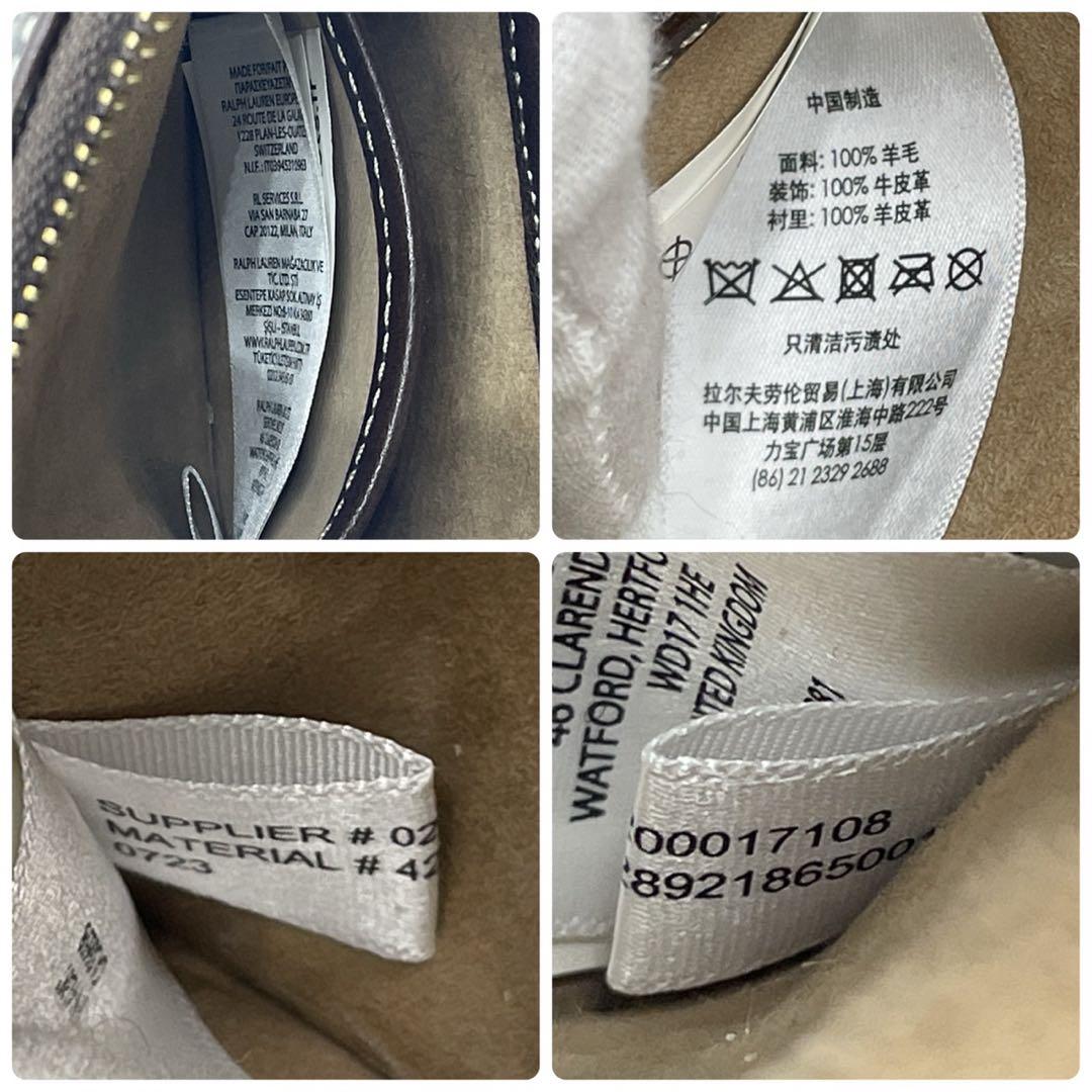 極美品● ポロラルフローレン ショルダーバッグ Polo ID レザー 現行品