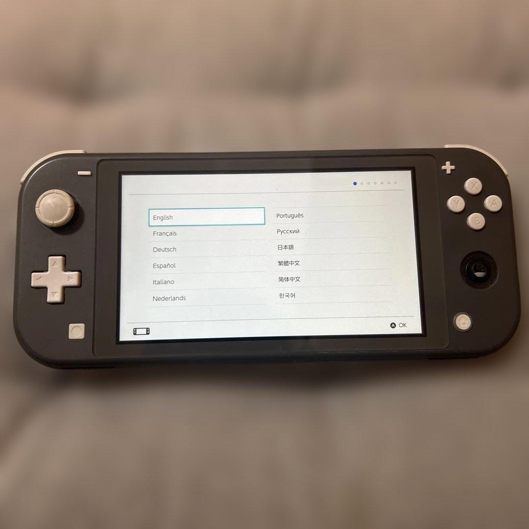 スイッチライト本体　難あり