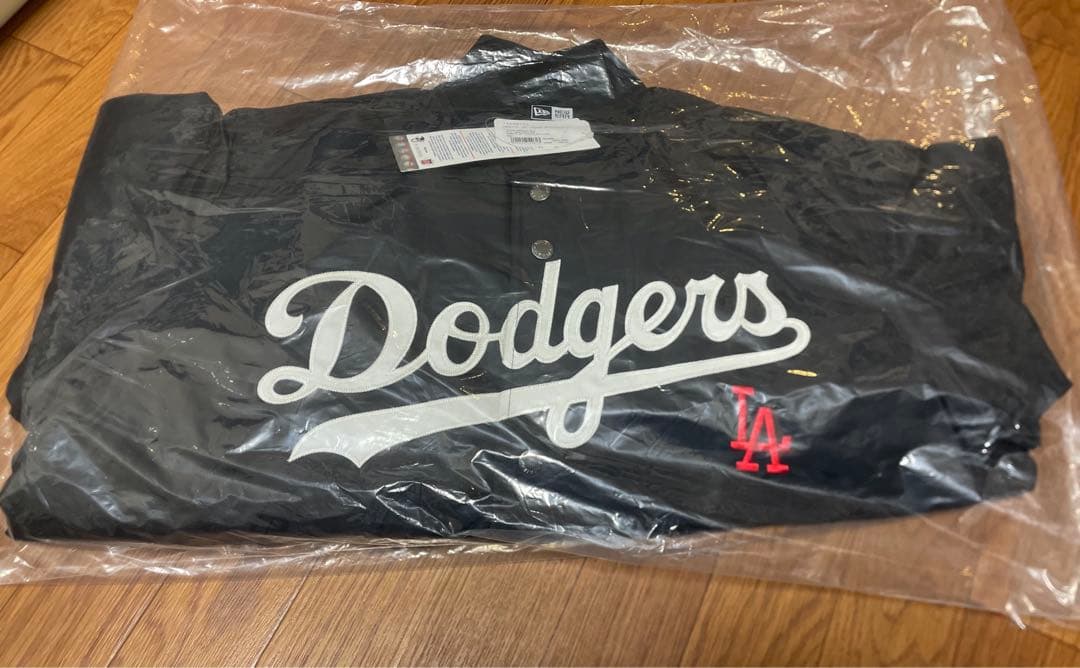 【新品未使用】MLB ドジャースGR8 バーシティジャケット Sサイズ　ブラック
