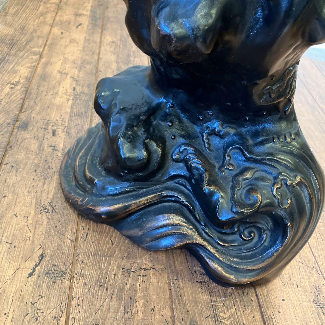 昭和レトロ アイアン 鉄製 鋳物 鷲 イーグル 置物 オブジェ インテリア