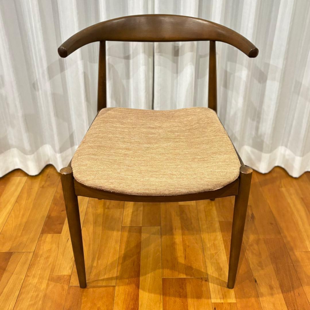 【希少ブラウン✨】ニトリ NコレクションC-01D ダイニングチェア2脚