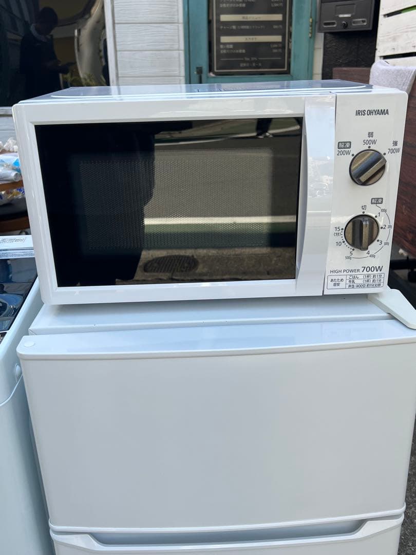 ⭐︎まだまだバリバリ品⭐︎ハイアール2019年製/冷蔵庫&洗濯機&IRIS電子レンジ