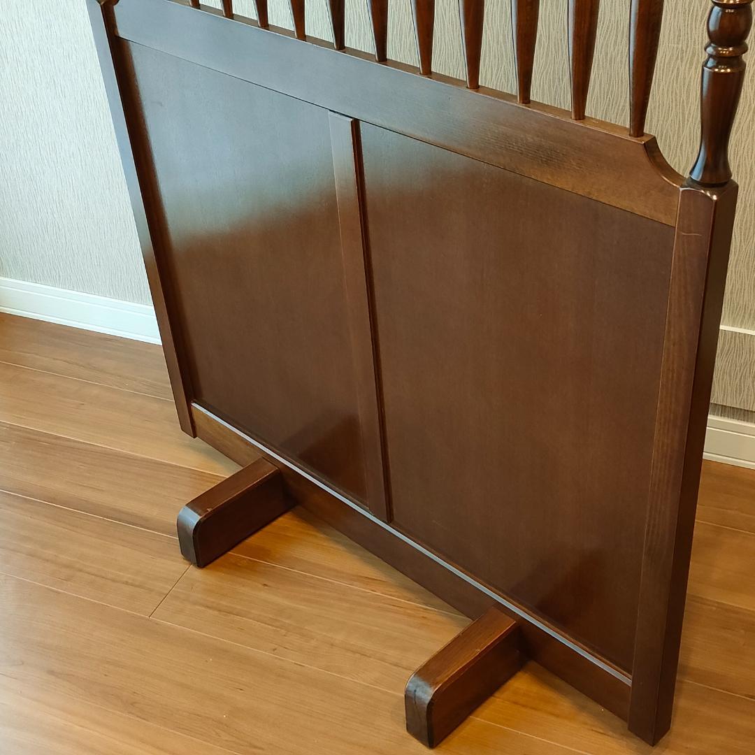 アンティーク　パーテンション　衝立　木製　挽物細工