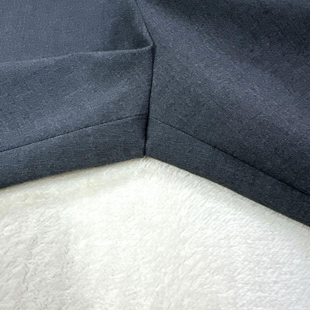 極美品 トレフルプラスワン ポケットフリルパンツ ダークグレー trefle+1